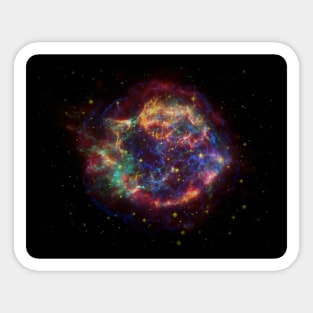 The Cassiopeia A Supernova Remnant Sticker